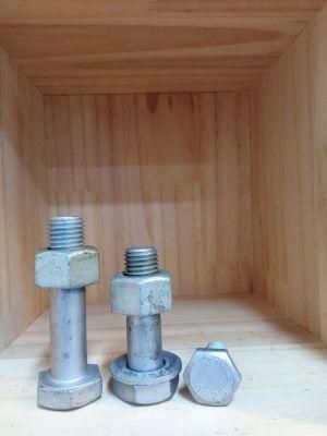 M16*100 A325 Hex Bolt with A563 Hex Nut
