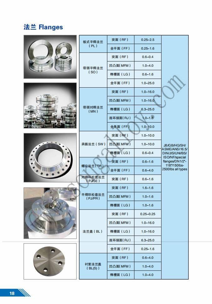 Forged Stainless Steel Pipe Flange From China