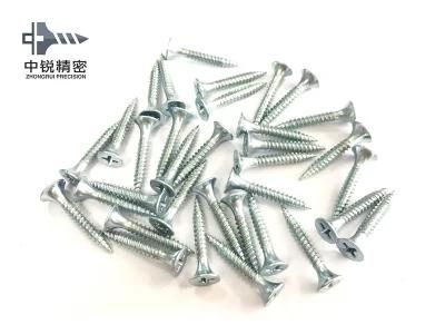12X3 Cold Heading Quality Phillips Bugle Head Fine Thread with Zinc Plated Drywall Screws