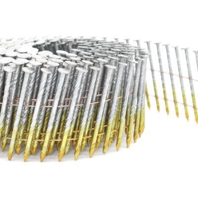 15 Degree 2-1/4 Inch X 0.099 Inch Galvanized Wire Collated Coil Nails