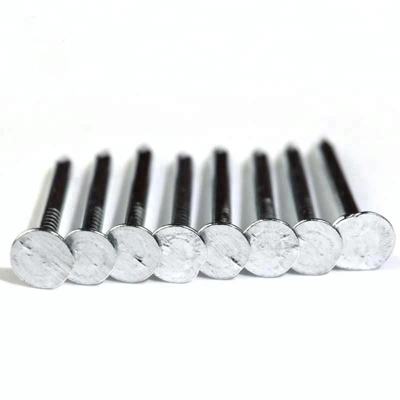 Large Flat Head Zinc Coated Copper Clout Nails