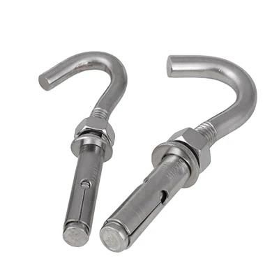 Heavy Duty Closed Eye Hook Sleeve Anchor, Concrete Expansion Anchor Bolt, Stainless Steel. 304