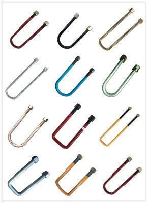 Sk Factory Supply Spare Part U Bolt and Nut for Truck with U Shape 40cr Steel