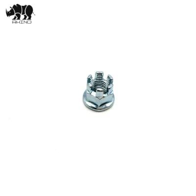 Hardware Manufacture Stainless Steel Castle Jam Nut DIN935 Hex Slot Nut