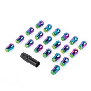 Automotive 21123bc Small Diameter Acorn Black 5 Lug Nuts Kit (12mm X 1.25 Thread Size) - Pack of 20