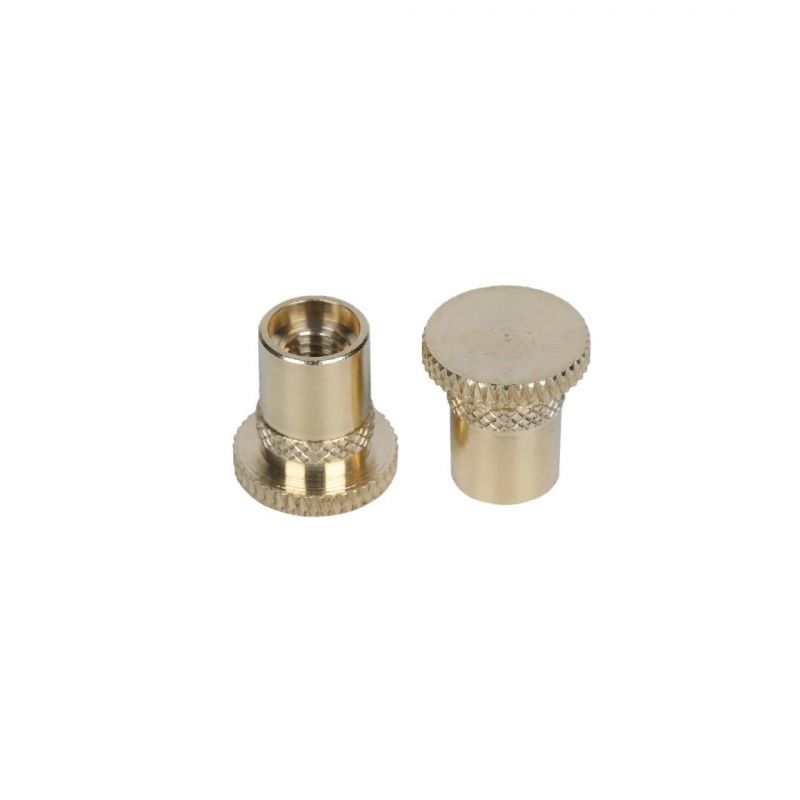 Brass Knurling Flange Nut, Internal Thread Nut, Insert Nut, Round Head Nuts