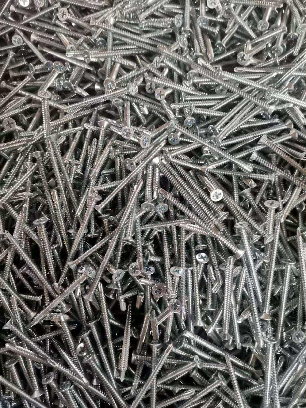 Chipboard Screw Wood Best Quality DIN7505 MDF Fiberboard Screw/Double Pozi Countersunk Tornillos Spax Screw Chipboard Screw