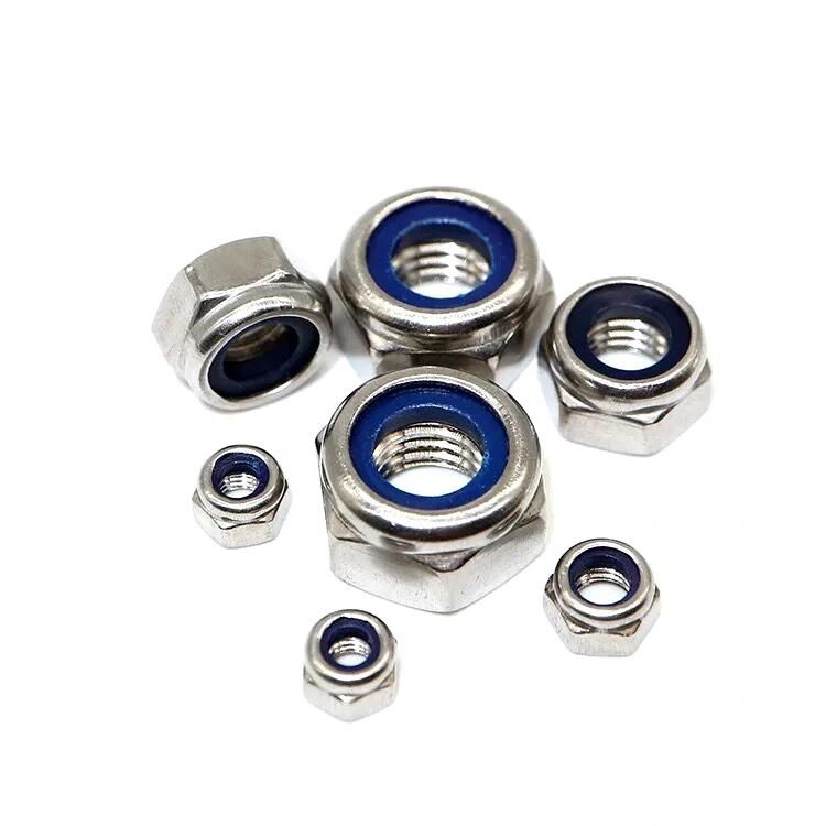 DIN985 982 Galvanized Steel Nylon Lock Nut