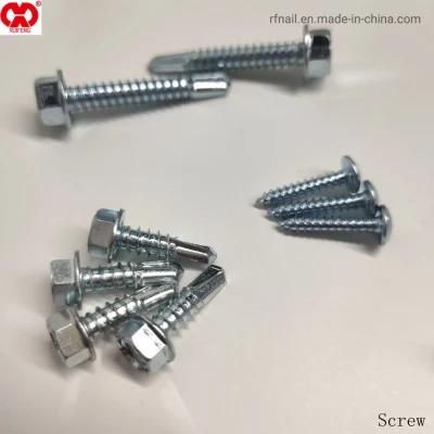 Ruifeng Brand Factory Supplier Competitive Price Steel Galvanized Specifications Zinc Plated Wood Small Screw.