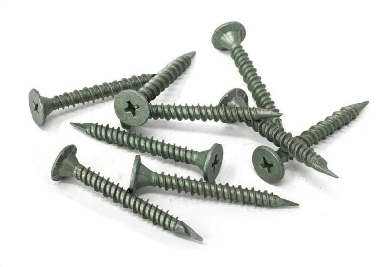 Ruspert Coated Phillips Wafer Head with Nibs Hi-Low Cement Board Screws