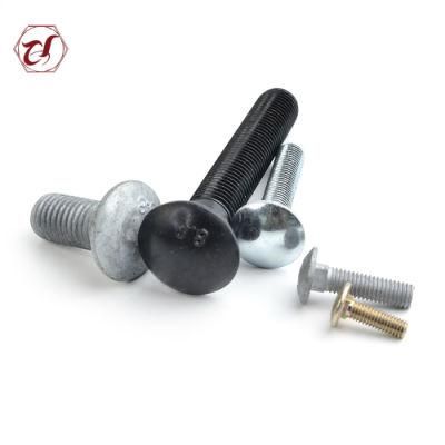 DIN603 Round Black Mushroom Head Square Neck Bolt