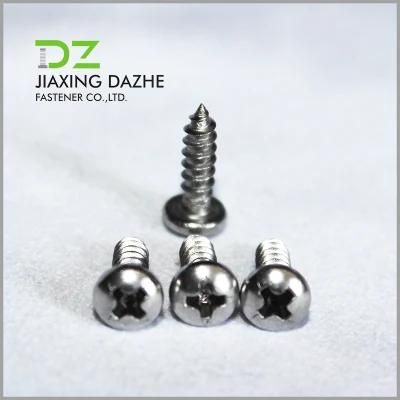 Stainless Steel Screw DIN7981 Cross Recessed Pan Head Self Tapping Screws