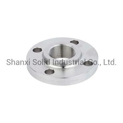 SS316 SS304 Stainless Steel Threaded Flange Factory