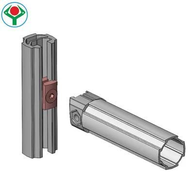 Aluminum Pipe Connector for Aluminum Pipe/ Lean Production Building Kit System Low Cost Intelligent Automation/ Rack/ Cart/Workbench