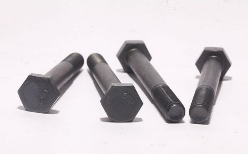 Heavy Duty Black Oxide Alloy Steel Carbon Steel DIN931 Bolts