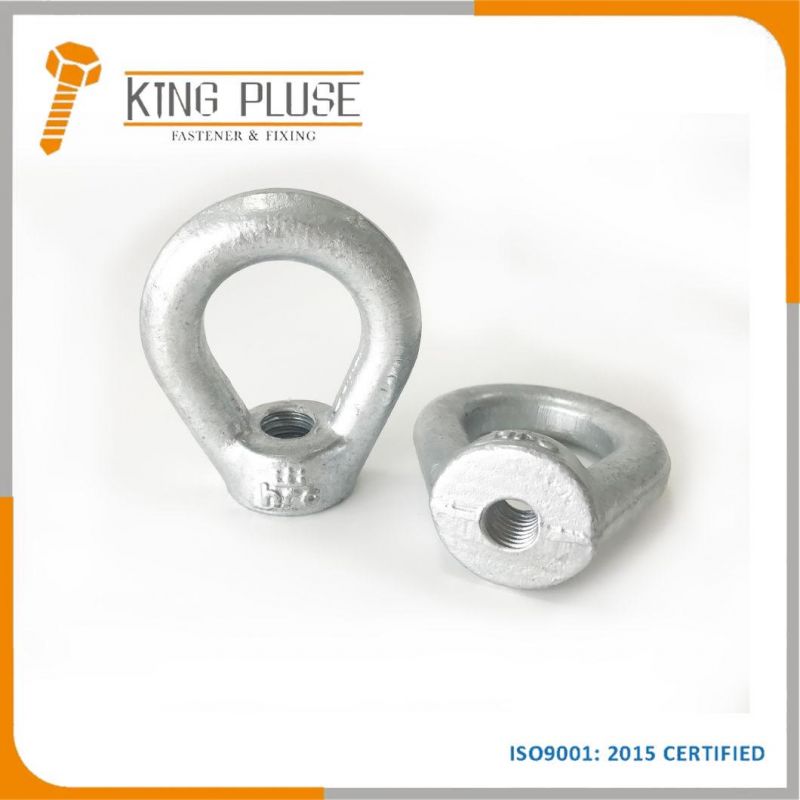 DIN582 Hot DIP Galvanized / HDG Round / Oval Eye Nut