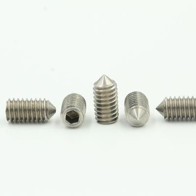 Metric Stainless Steel Cup Point Plastic Bolt Socket Set Screws