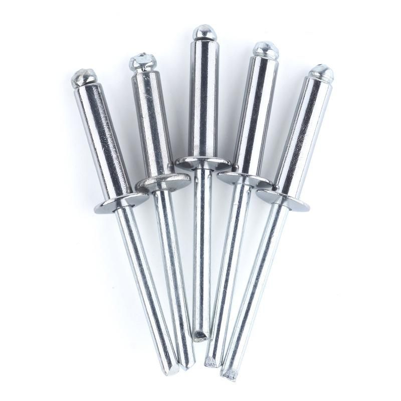 China Factory Large Flange Dome Head Aluminum Steel Pop Blind Rivet Blind Rivets Aluminum Rivet
