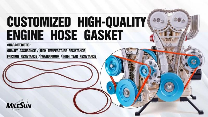Engine Coolant Hose Connector Gasket Engine Radiator Hose