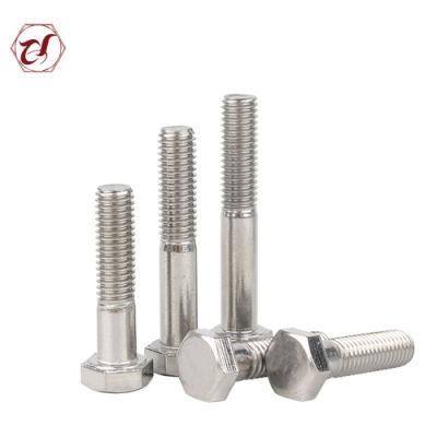 DIN931 A2-70 Half Thread Stainless Steel Hex Bolt