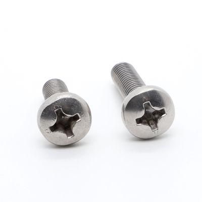 Stainless Steel A2 A4 Hardware Fastener Philips Pan Head Machine Screw 304 316 Screw