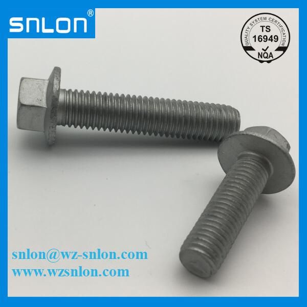 Dacromet High Strength High Tensile Alloy Steel Hex Flange Bolt