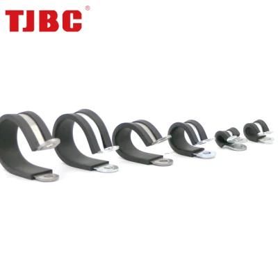 Galvanized Steel Full Size Available P Type Rubber Clip