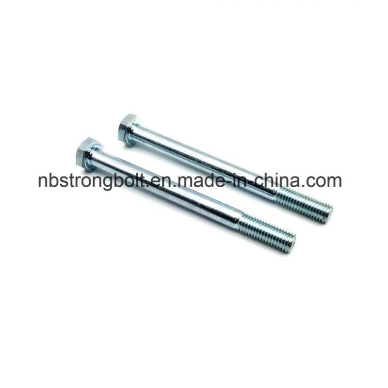 DIN931 Hex Bolt with Zp Gr. 10.9