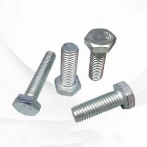 Carbon Steel National Standard Full Thread Galvanized Bolt Hexagonal Bolt Processing Bolt and Nut
