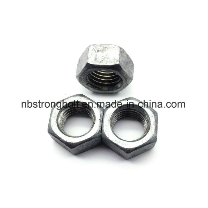 DIN934 Hex Nut Class 8 with HDG M42