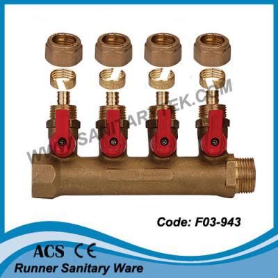 Manifold Mf with Ball Valve for Pex Pipe (F03-943)