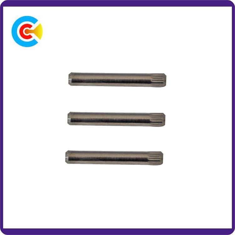 Knurled Round Head Customized Shoulder Pin for Furniture/Kitchen/Cabinets