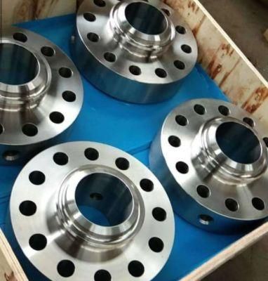 A105 Pipe Fitting RF/Rtj/FF ANSI/JIS/DIN/API 6A Cl150 ASME B16.5 Welding Forged Weld Neck Carbon Steel Stainless Steel Flange