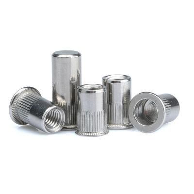 Carbon Steel or Stainless Steel Nutsert Rivnut Rivet Nut with Knurled Body