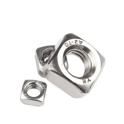 High Quality DIN557 316 Bolt and Nut Stainless Steel Square Thread Steel Rivet Nut