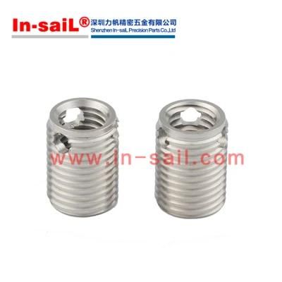 07653-103 07653-104 Threaded Inserts Self-Tapping with Cutting Bores