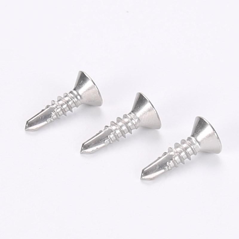 DIN 7504 Cross Recessed Raised Contersunk Self-Drilling Tapping Screws