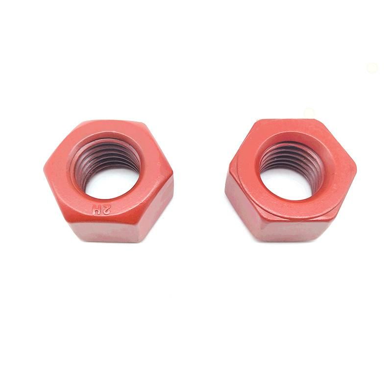 A193 B7m&2hm Nut PTFE / Xylan Hex Nut