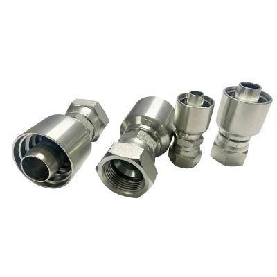 Manufacturer High Pressure Jic One Piece Fitting Hydraulic Hose Fittings