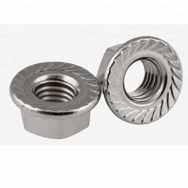 DIN6923 Stainles Steel 304 Flange Nuts