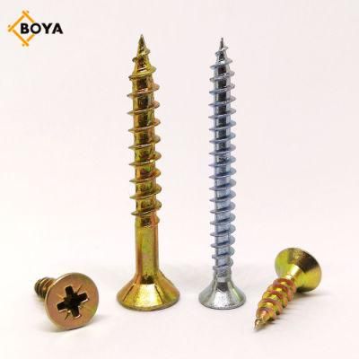 China Double Pozi Countersunk Tornillos Spax Screws/Chipboard Screw