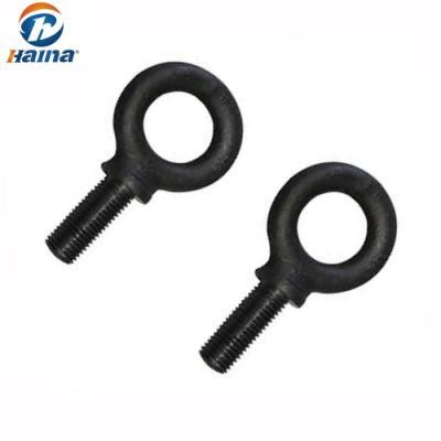 Steel Shoulder Type Machinery Eye Bolt/Black Shoulder Eye Bolts