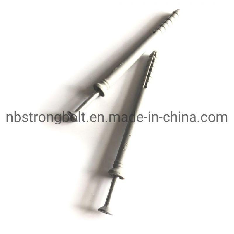 Nylon Hammer drive Anchor with Zinc