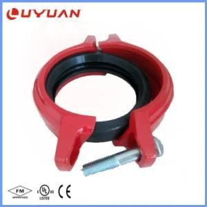 Ductile Iron Grooved Angle Pad Clamp with FM/UL Approval