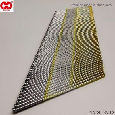 Most Popular Type Direct Manufacturer in Anhui Galvanized 15ga Finish Nail - Da Nails.