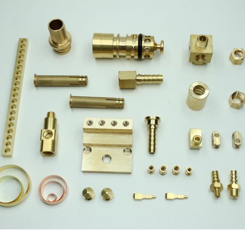 China Factory Edge Milling Nut, CNC Machining Nut, Free Cutting Steel Nut 12L14/1215, Brass Nut