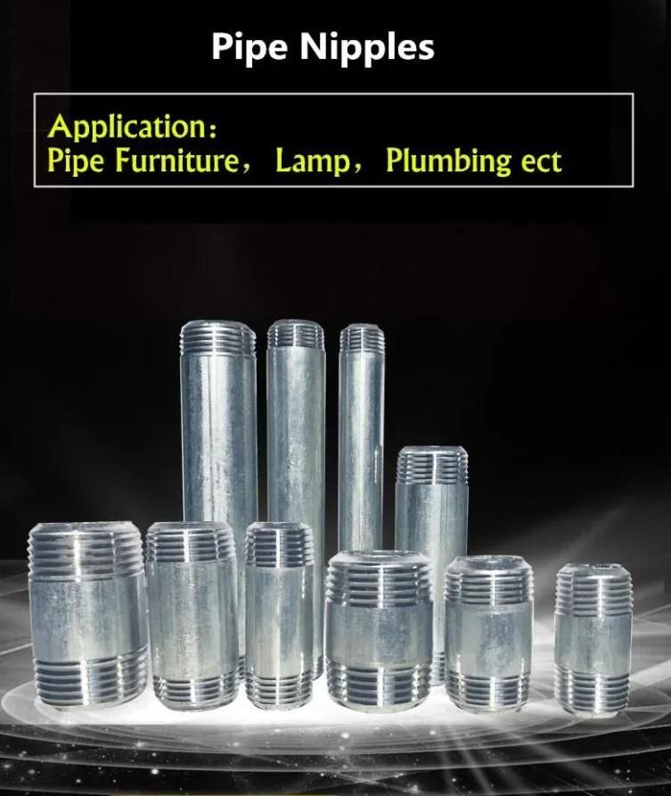 BS NPT Hot DIP Galvanized Malleable Cast Iron Pipe Fittings for Furniture