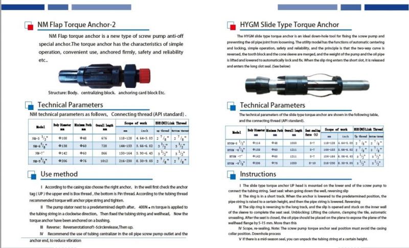 Oil Screw Pump Progressing Cavity Pump Pcp Pump