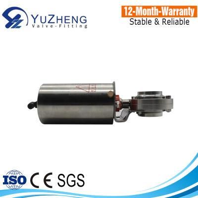 Sanitary Actuator Butterfly Valve
