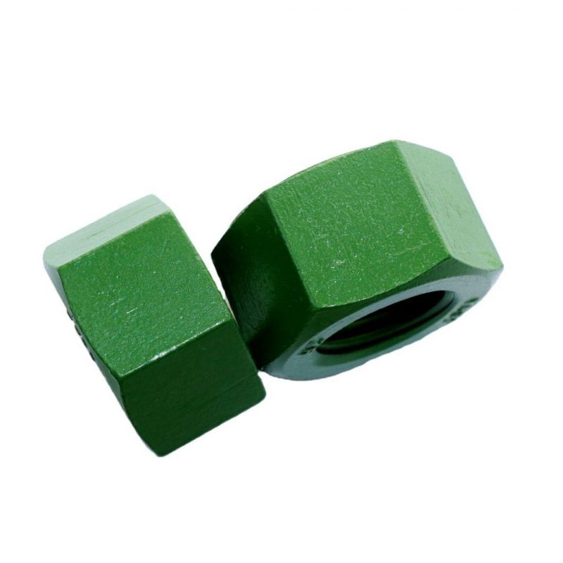 ASTM A194 2h A563 Inch Xylan Heavy Hex Nuts